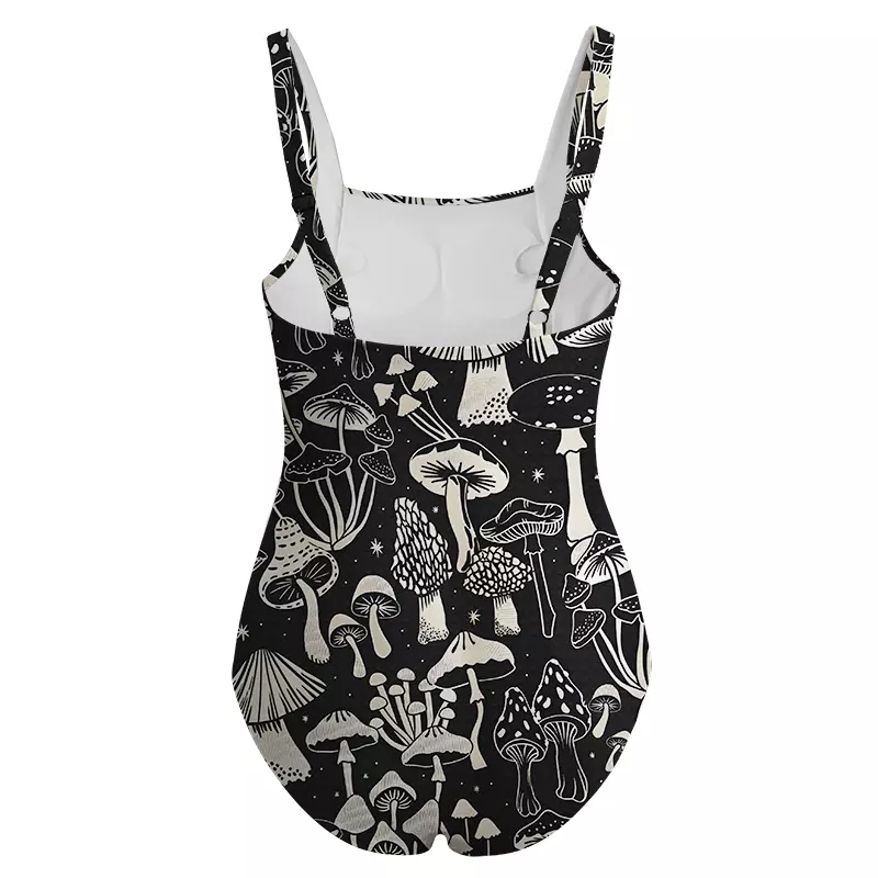 Soulisfree Mystic Mushroom Forest One‑Piece Swimsuit
