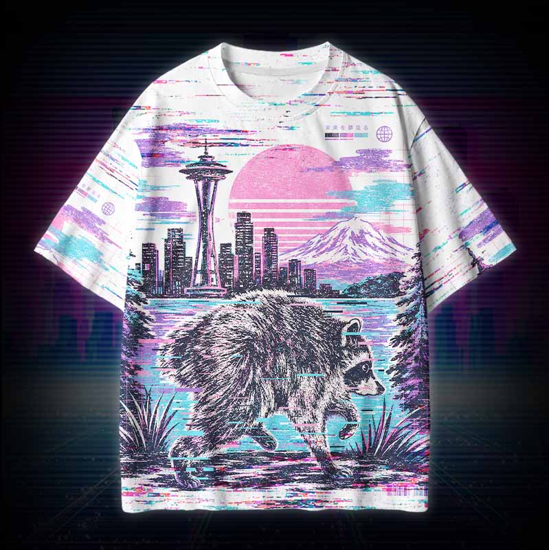 Soulisfree  Jimothy Raccoon  Cotton Tee