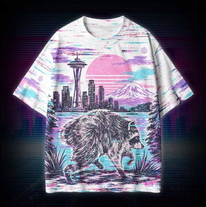 Soulisfree  Jimothy Raccoon  Cotton Tee
