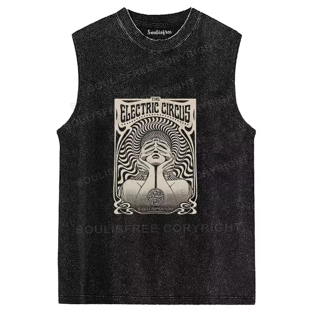 Designed Spiritual Exploration Washed Tank