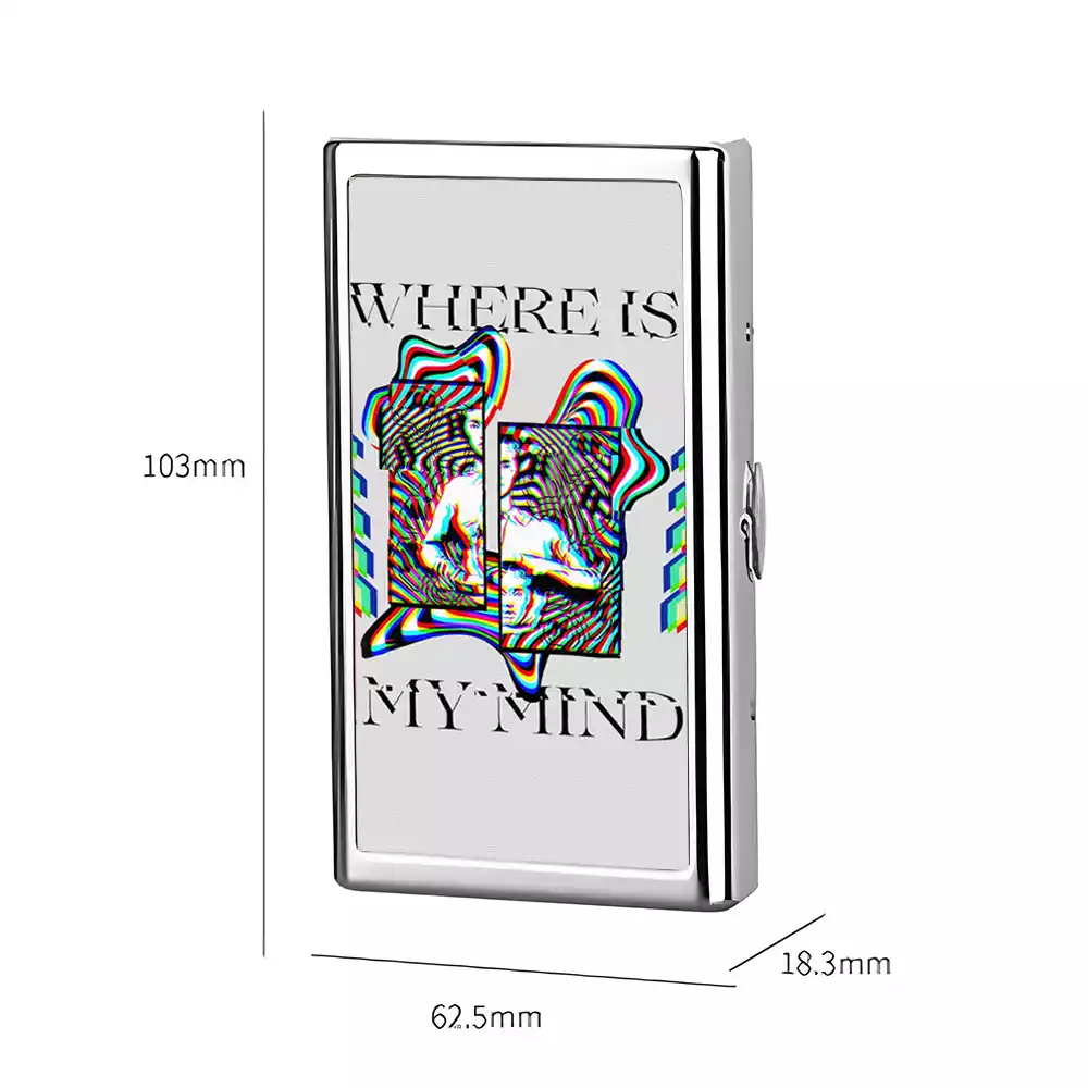 Soulisfree Mind Distortion Metal Pocket Case