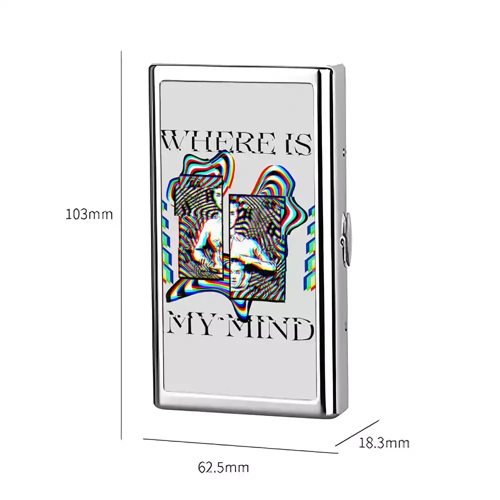 Soulisfree Mind Distortion Metal Pocket Case