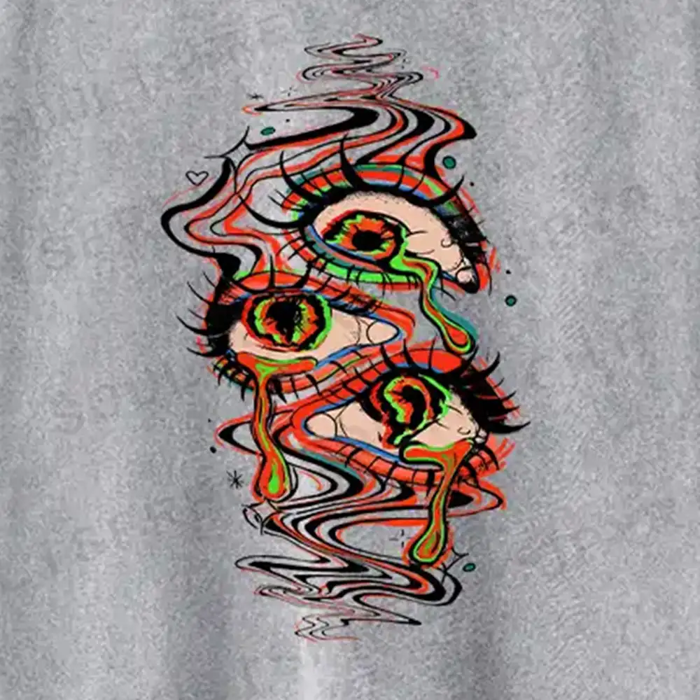 Dream Eyes Washed Long Sleeve Shirt