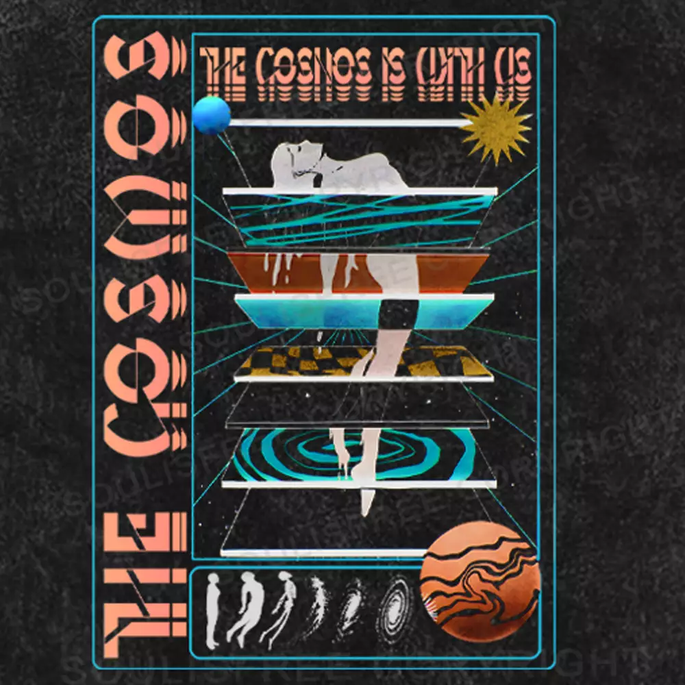 The Cosmos Is With Us Washed T-shirt