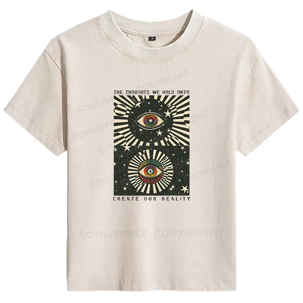 Create Our Reality Basic Washed T-shirt