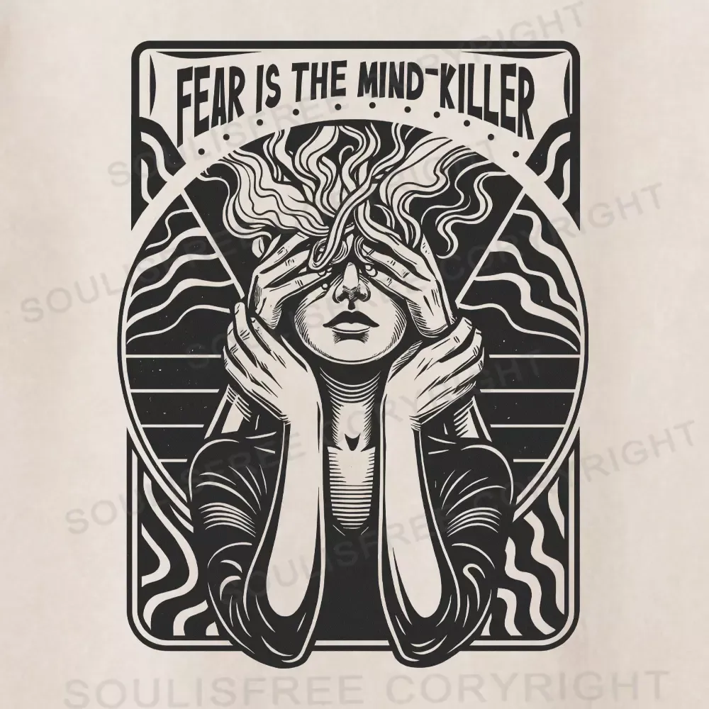 Fear Is The Mind-Killer. Washed T-shirt