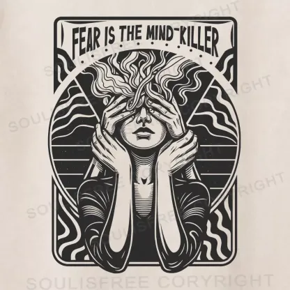 Fear Is The Mind-Killer. Washed T-shirt