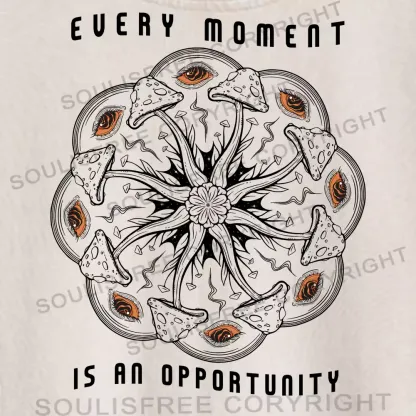 EVERY IS AN OPPORTUNITY Washed Crop T-shirt