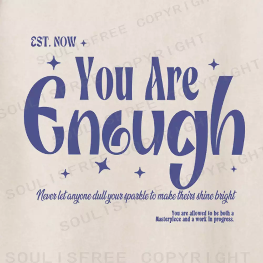 You Are Enough Washed T-shirt