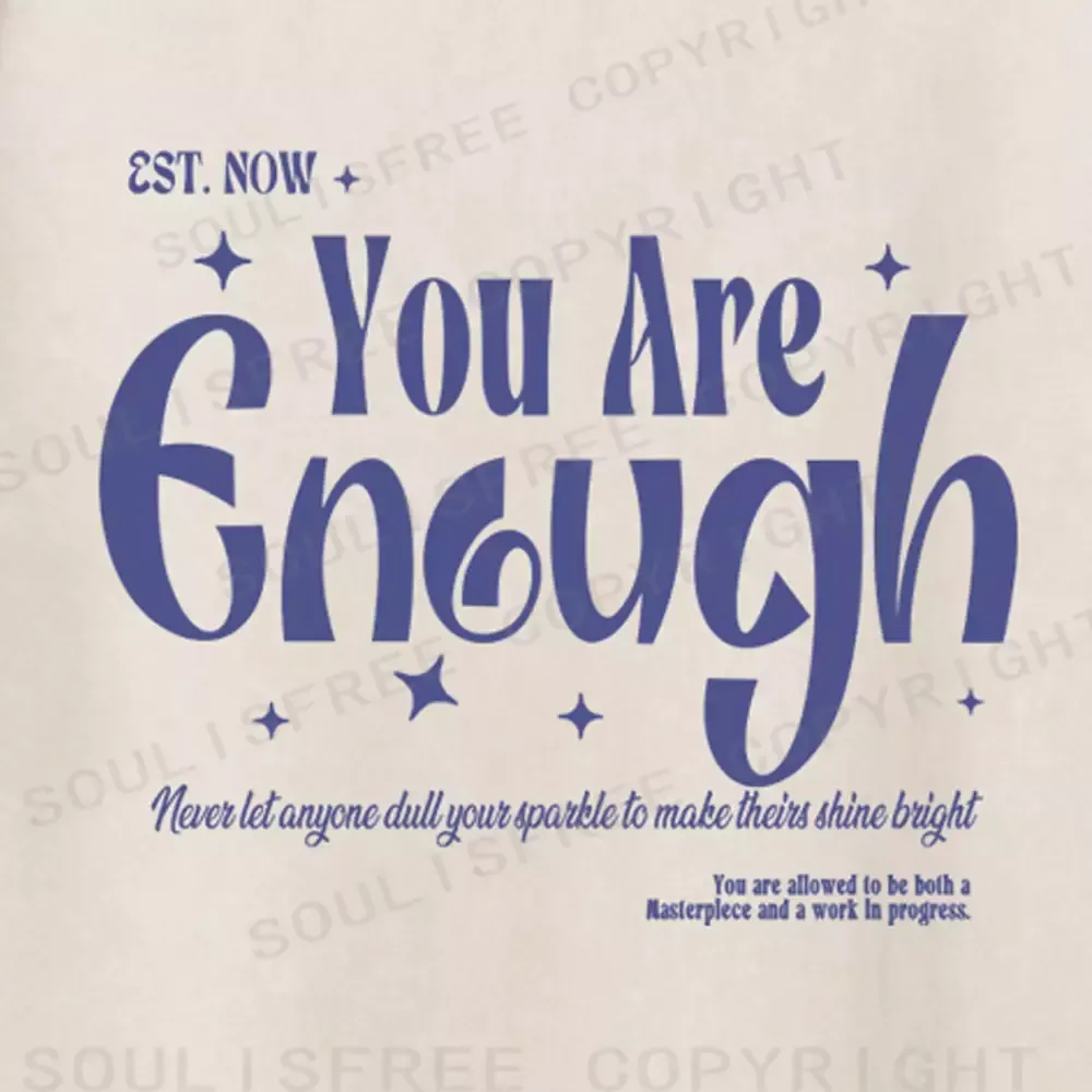You Are Enough Washed T-shirt
