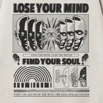 Lose Mind, Find Soul Fleece Hoodie Set