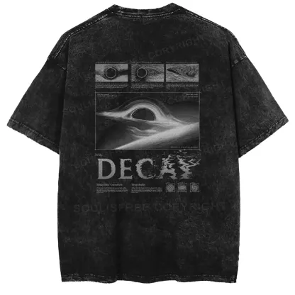 Decay of the Cosmos Washed T-shirt