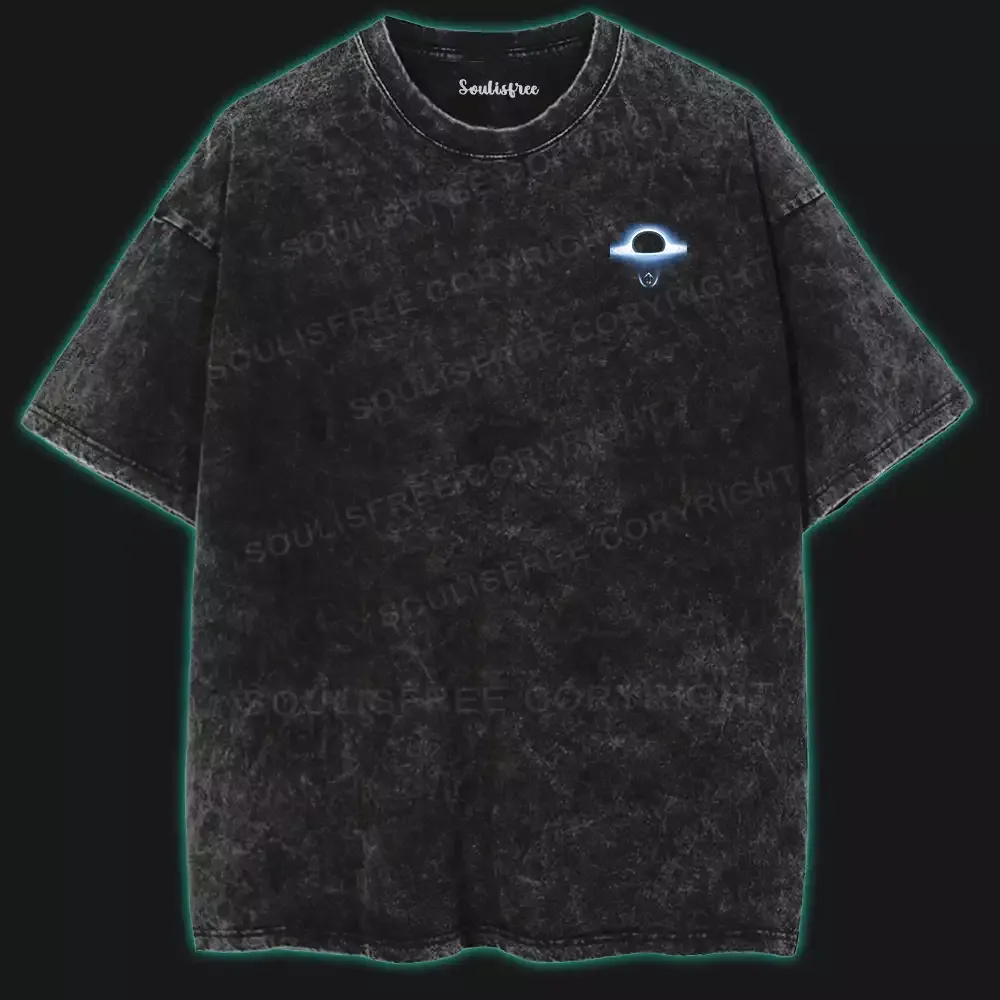 Falling Washed Space T-shirt