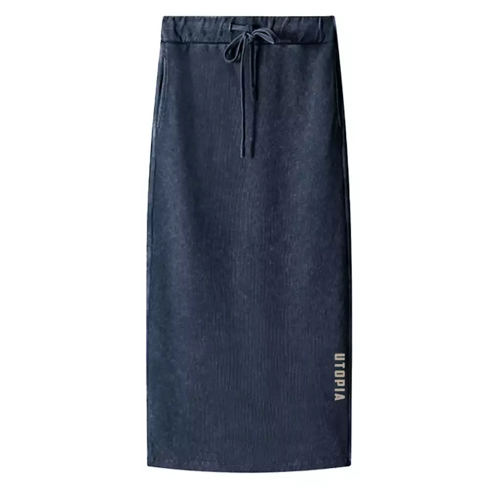 Utopia Washed A-Line Maxi Skirt