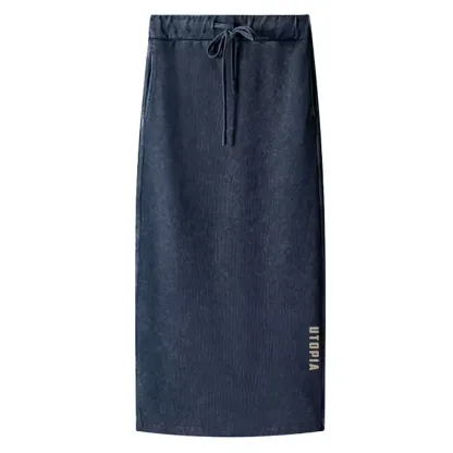 Utopia Washed A-Line Maxi Skirt