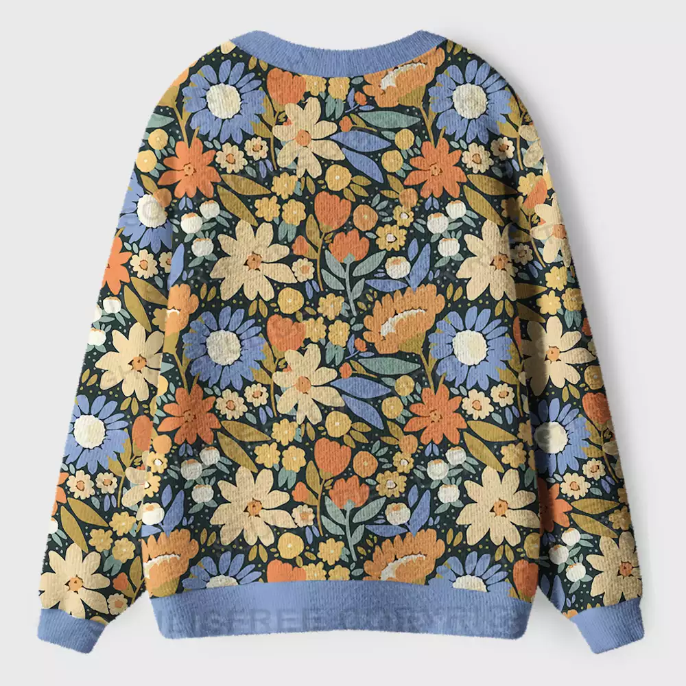 Spring Reverie Ugly Cardigan Sweaters