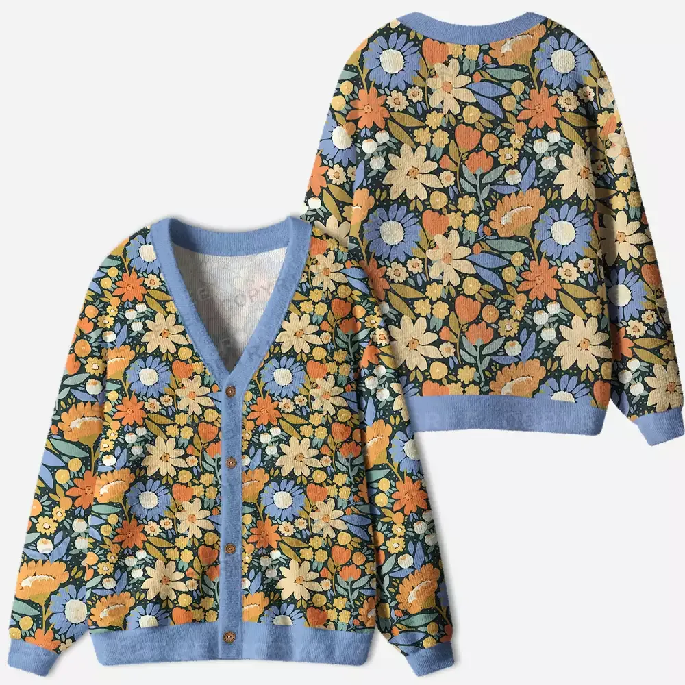 Spring Reverie Ugly Cardigan Sweaters