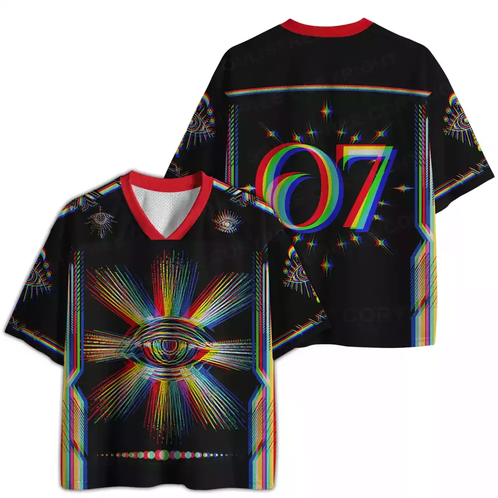 Psychedelic Occult Vision Mesh Jersey