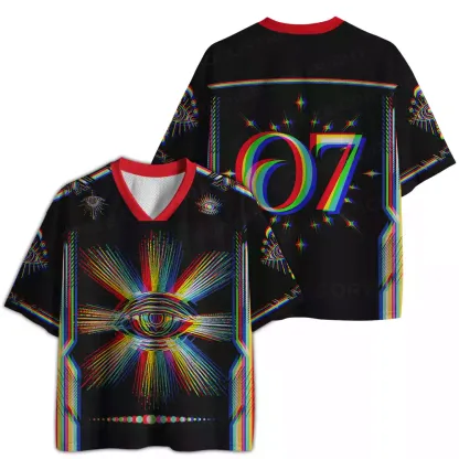 Psychedelic Occult Vision Mesh Jersey