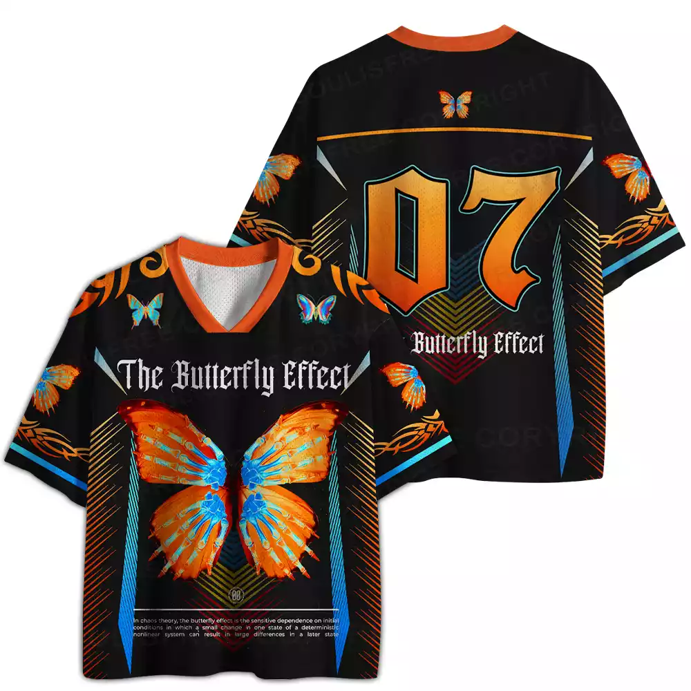 The Butterfly Effect Vibrant Mesh Jersey