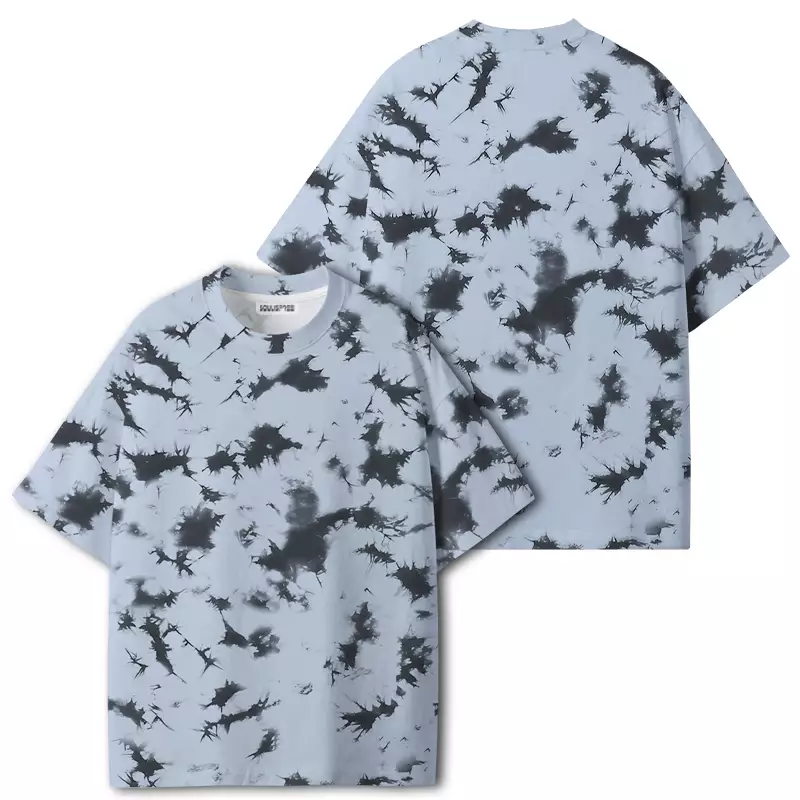 Soulisfree Relaxed tie-dye ECO‑PERF Graphic Tee