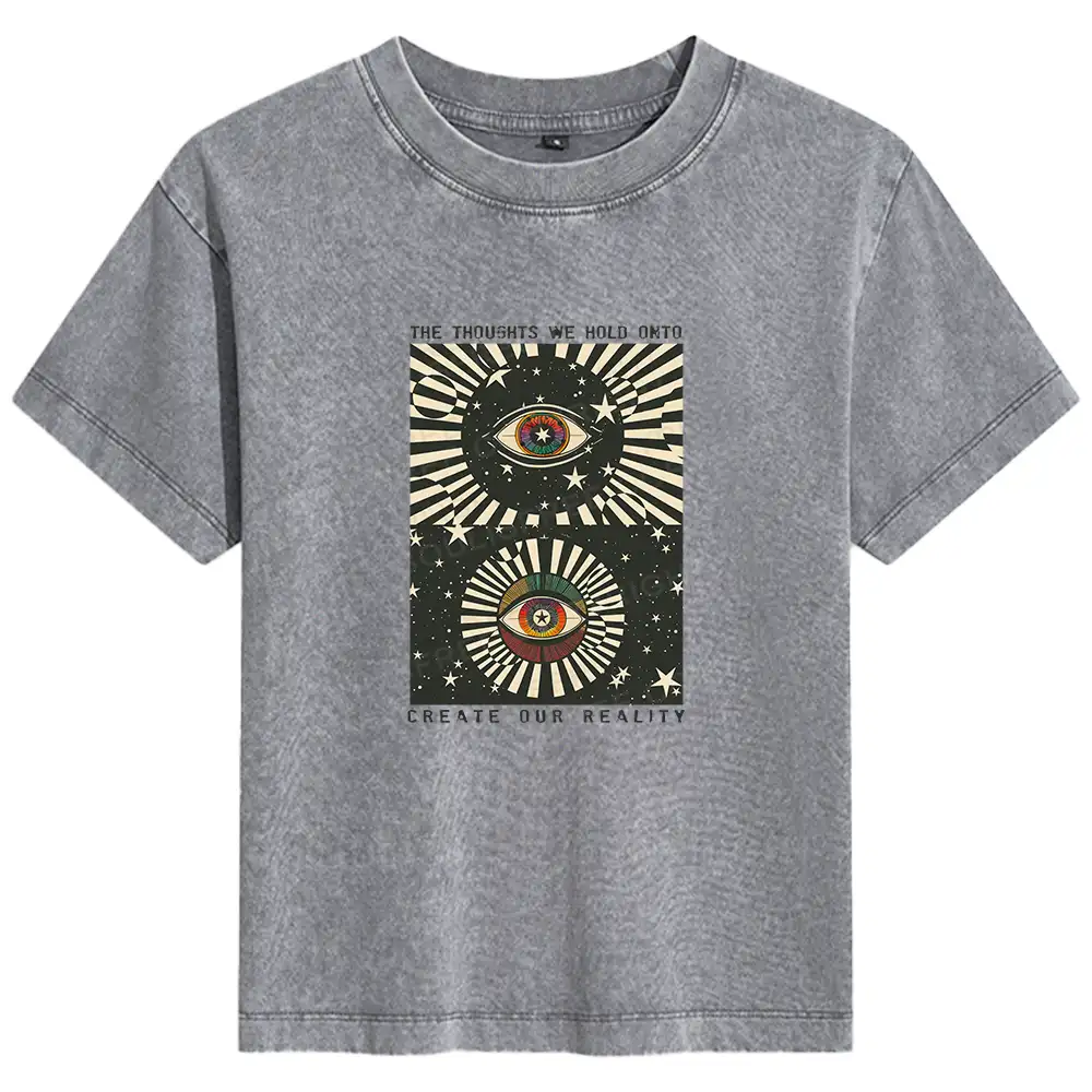 Create Our Reality Basic Washed T-shirt