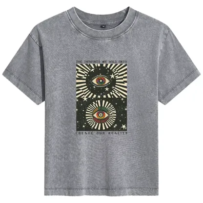 Create Our Reality Basic Washed T-shirt