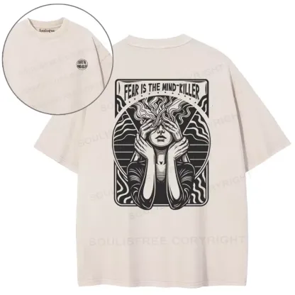 Fear Is The Mind-Killer. Washed T-shirt