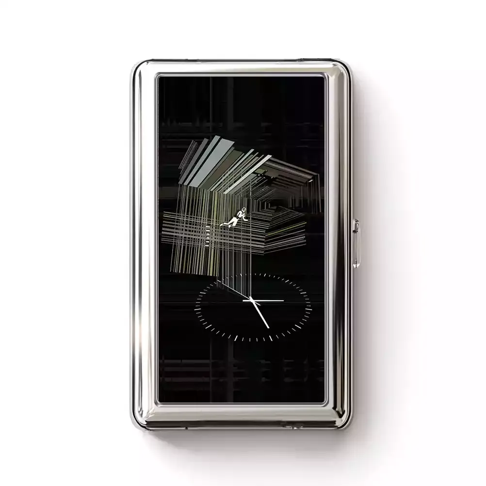 Secret Behind The Bookshelf Cigarette Case