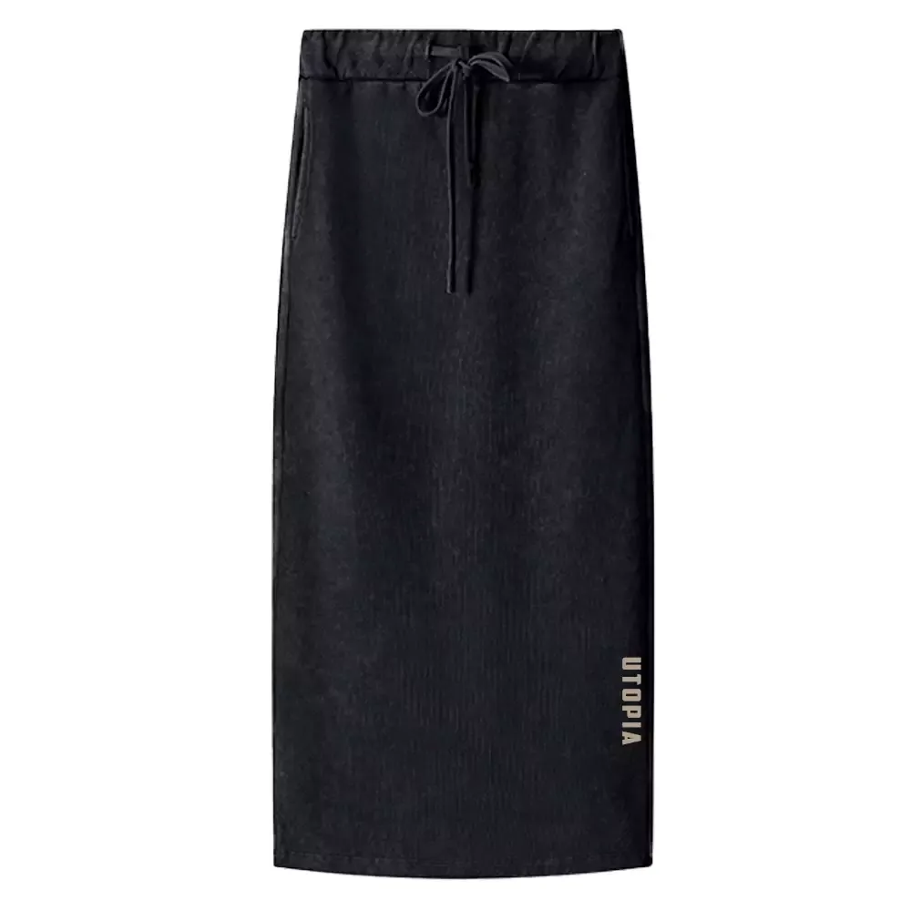 Designed Utopia Washed A-Line Maxi Skirt