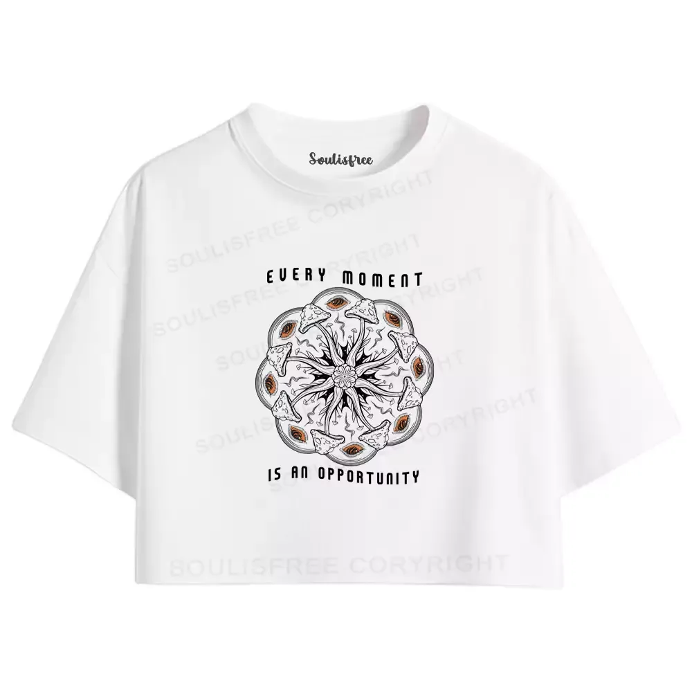 EVERY IS AN OPPORTUNITY Crop Top 