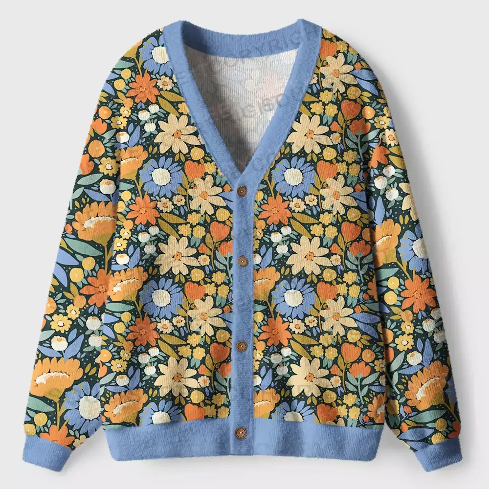 Spring Reverie Ugly Cardigan Sweaters