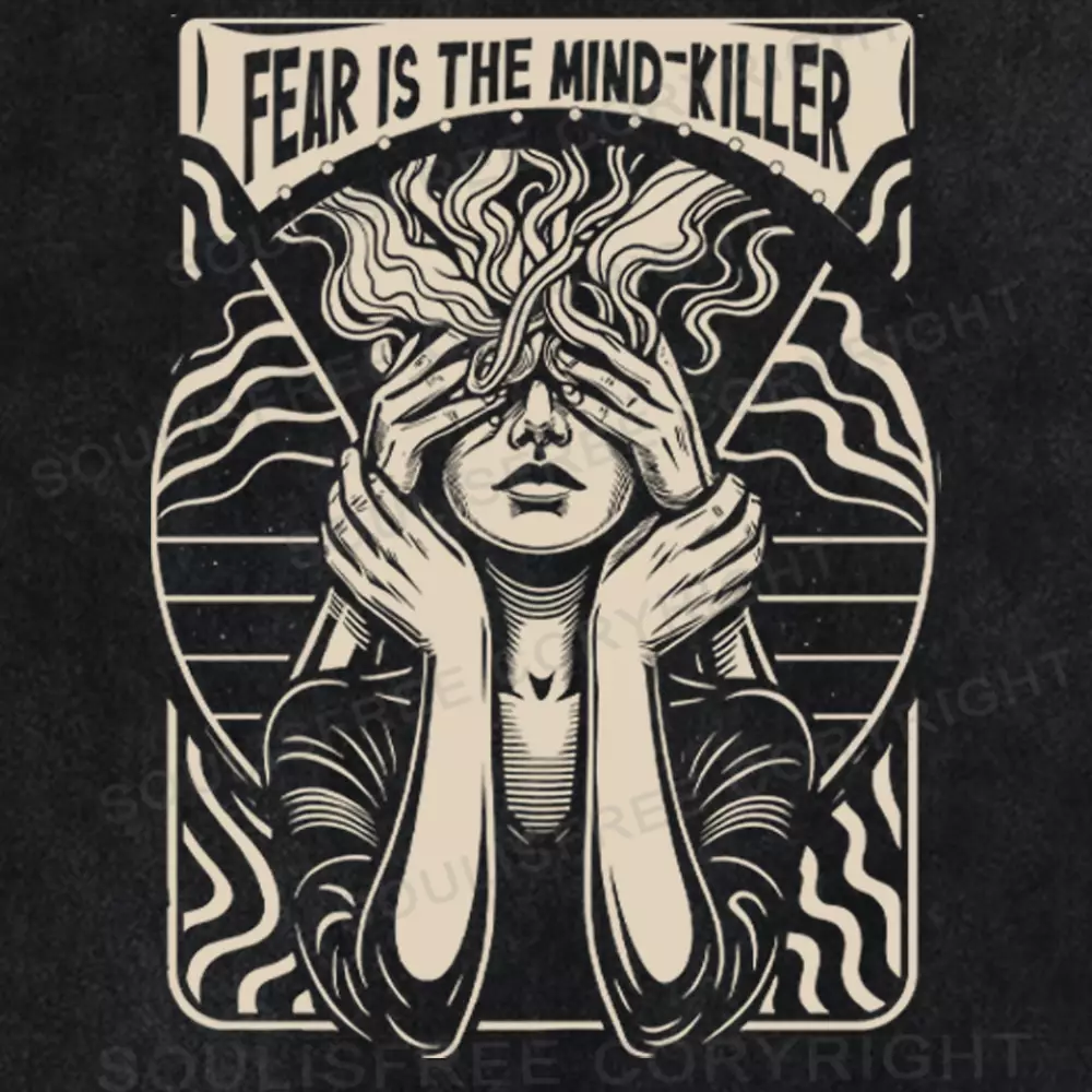 Fear Is The Mind-Killer. Washed T-shirt