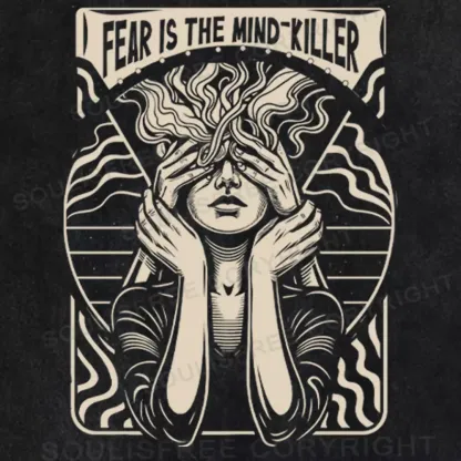 Fear Is The Mind-Killer. Washed T-shirt