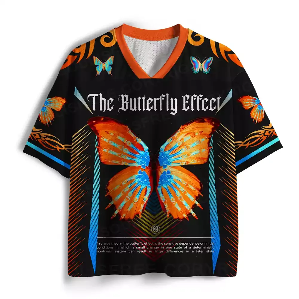 The Butterfly Effect Vibrant Mesh Jersey