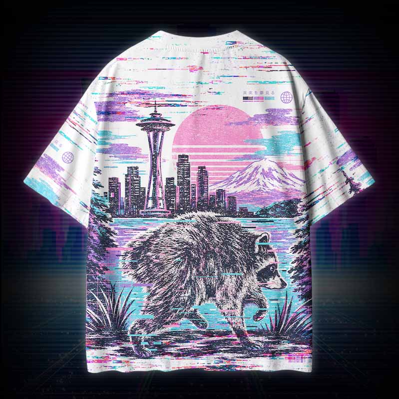 Soulisfree  Jimothy Raccoon  Cotton Tee