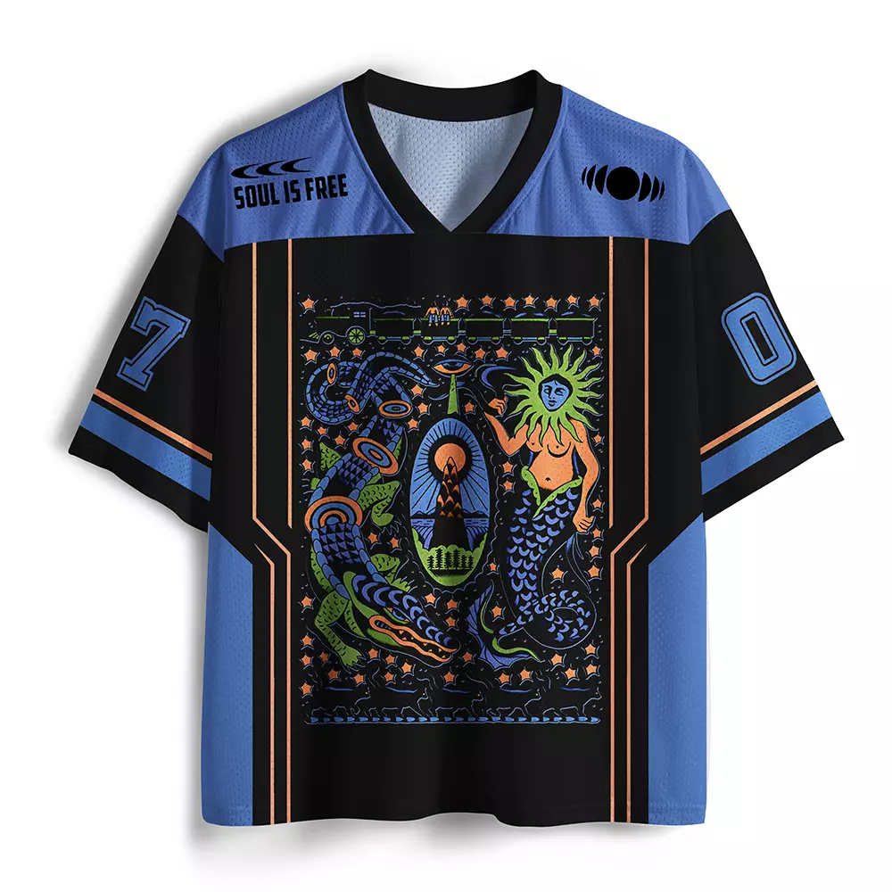 Personalized Mysterious Place Mesh Jersey