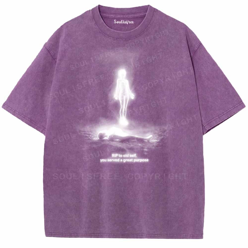 Soulisfree  SPIRIT REBIRTH Washed Tee