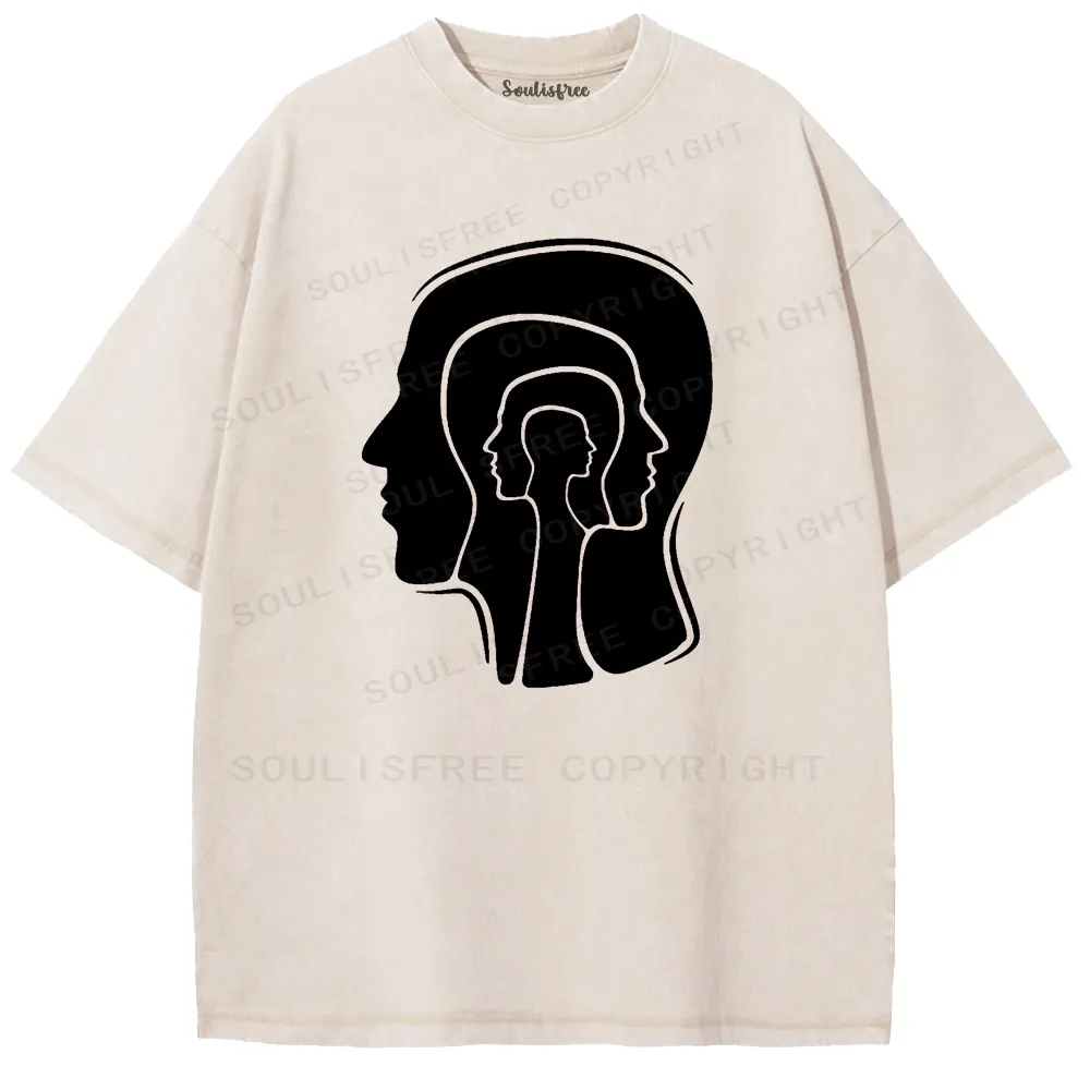 Mind Layers Washed T-shirt