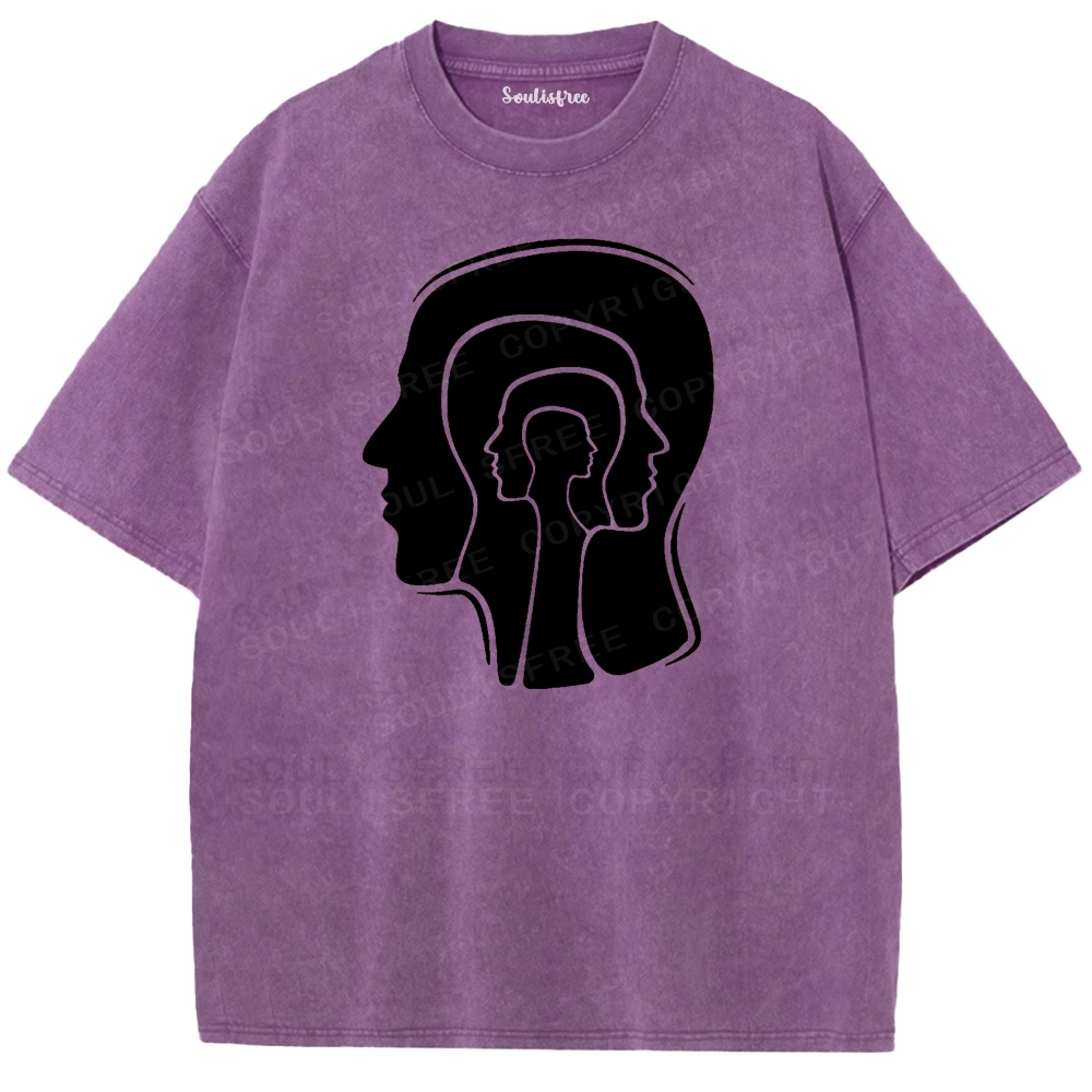 Mind Layers Washed T-shirt