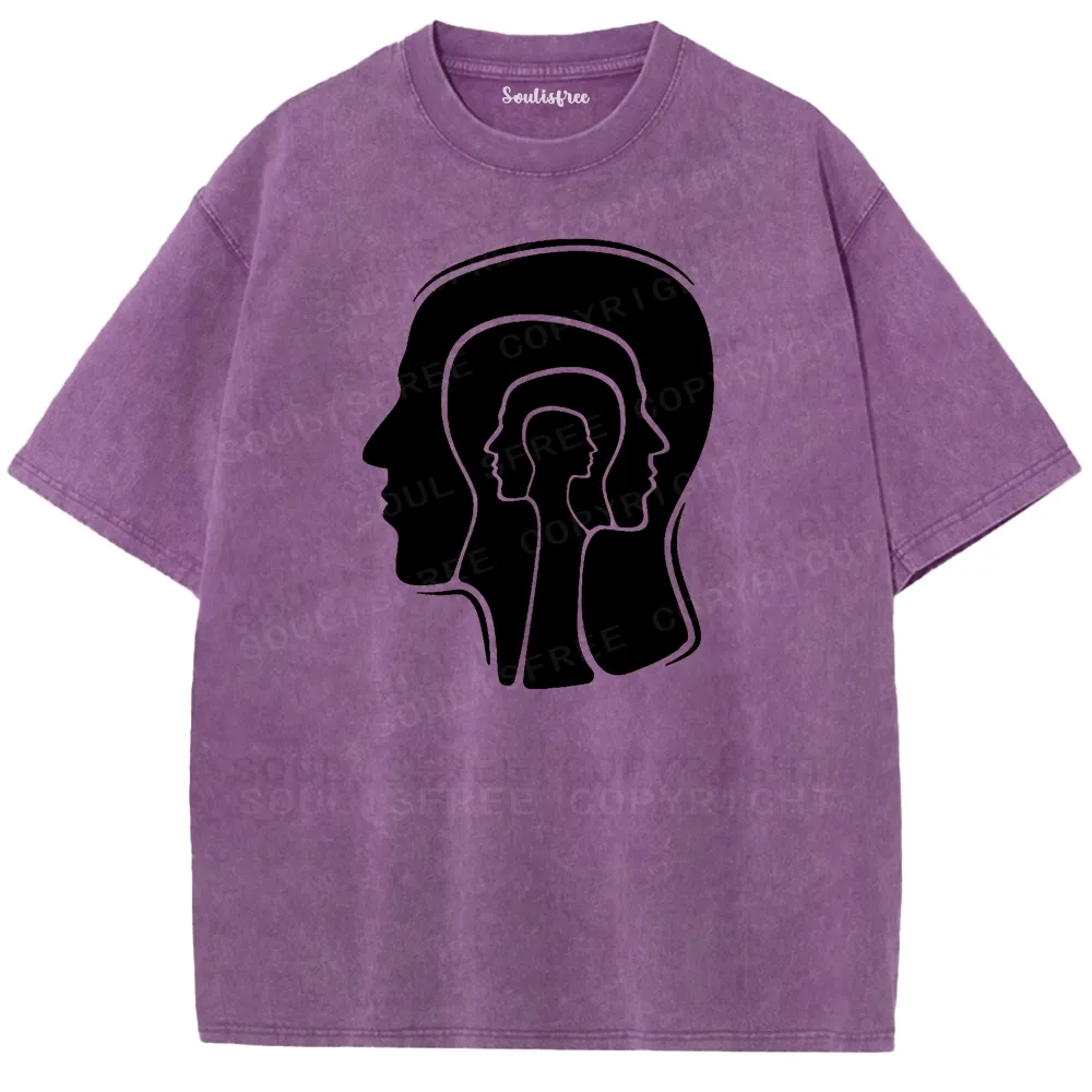 Mind Layers Washed T-shirt