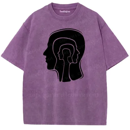 Mind Layers Washed T-shirt
