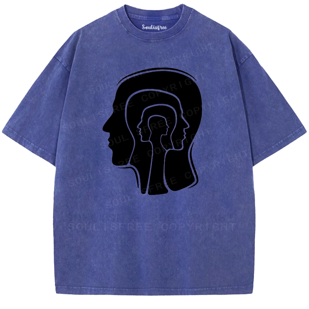 Mind Layers Washed T-shirt