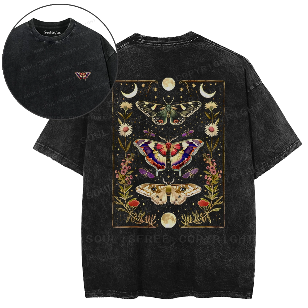 Nocturnal Wings Washed T-shirt