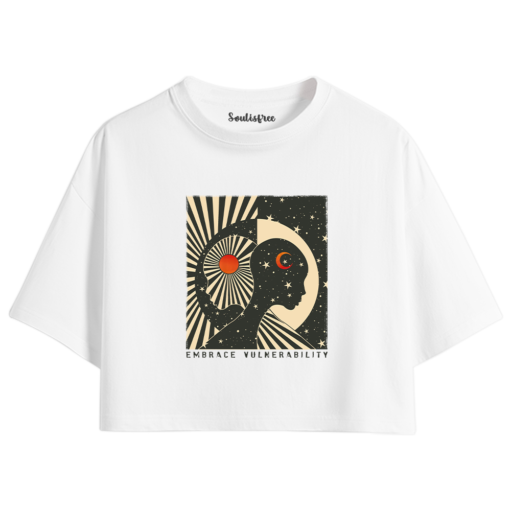 Designed Embrace Vulnerability Crop Top