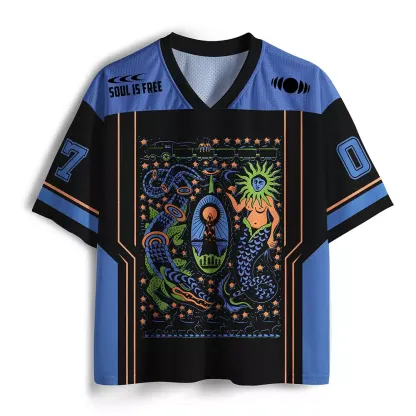 Personalized Mysterious Place Mesh Jersey