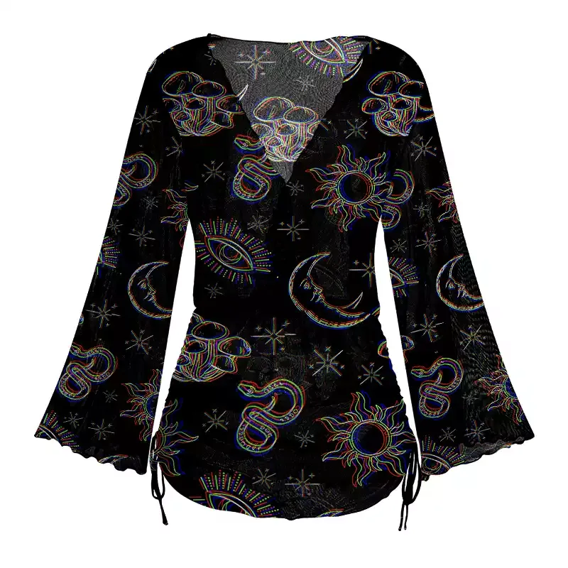 Soulisfree Sacred Glow Sheer Mesh Cover Up