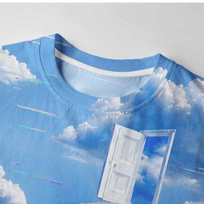 Soulisfree  CLICK TO ASCEND  Cotton Tee