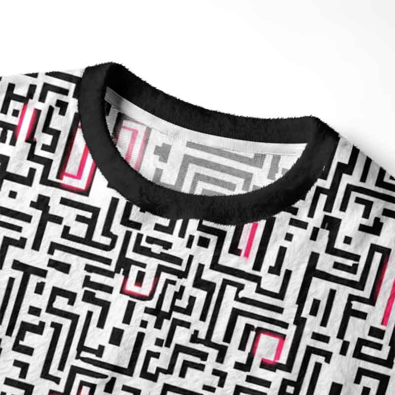 Soulisfree Exit Unknown Fuzzy Crewneck Sweater