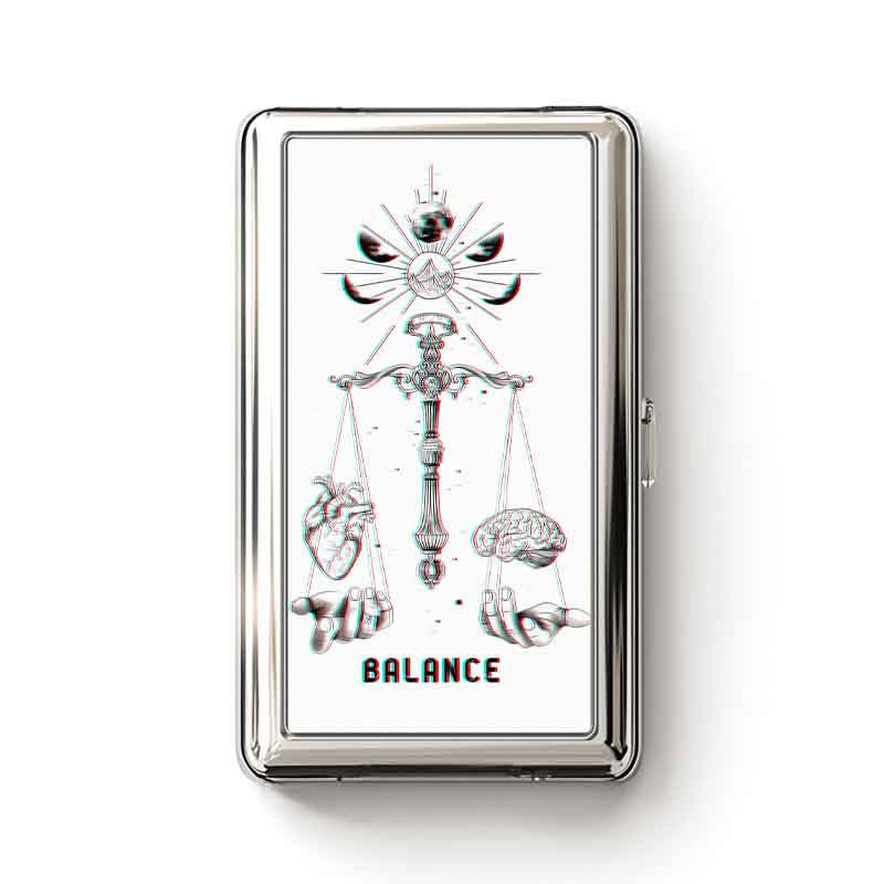 Soulisfree Soul & Mind Celestial Balance Metal Pocket Case